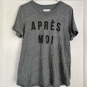 Anthropologie “Apres Moi” tee